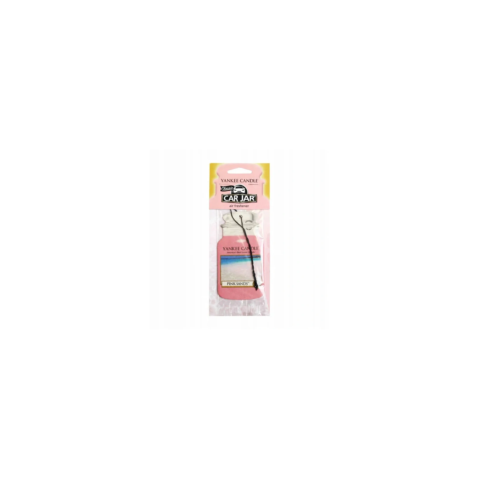 YANKEE CANDLE Car Jar Single zapach do auta Single PINK SANDS 1szt