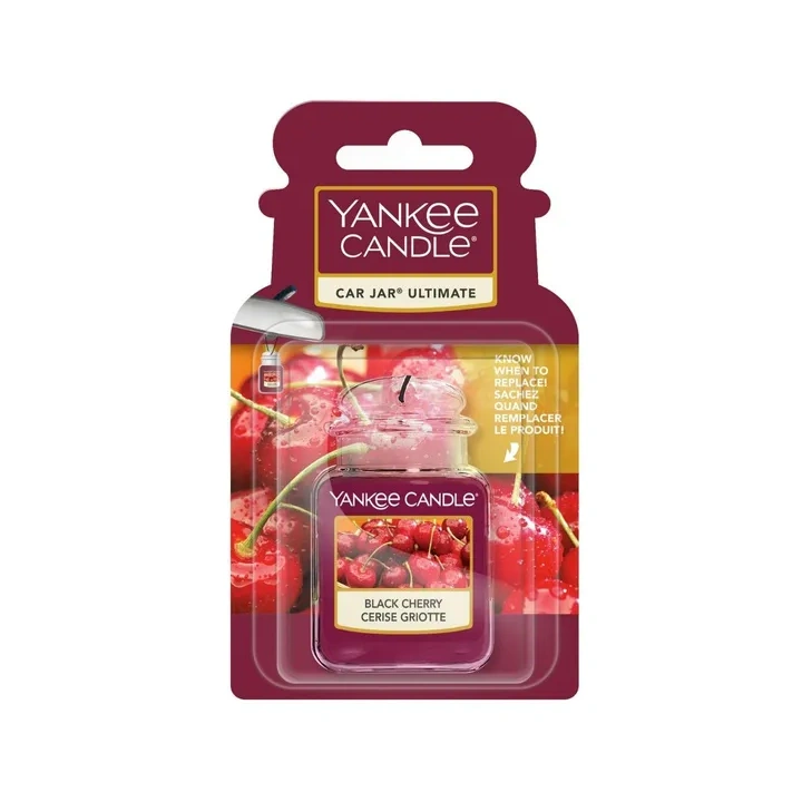 YANKEE CANDLE Car Jar Ultimate żelowy zapach do auta BLACK CHERRY 25g