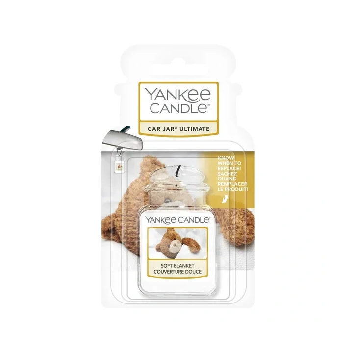 YANKEE CANDLE Car Jar Ultimate żelowy zapach do auta SOFT BLANKET 25g