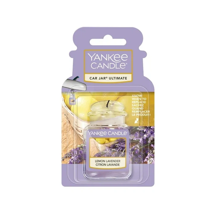 YANKEE CANDLE Car Jar Ultimate żelowy zapach do auta LEMON LAVENDER 25g