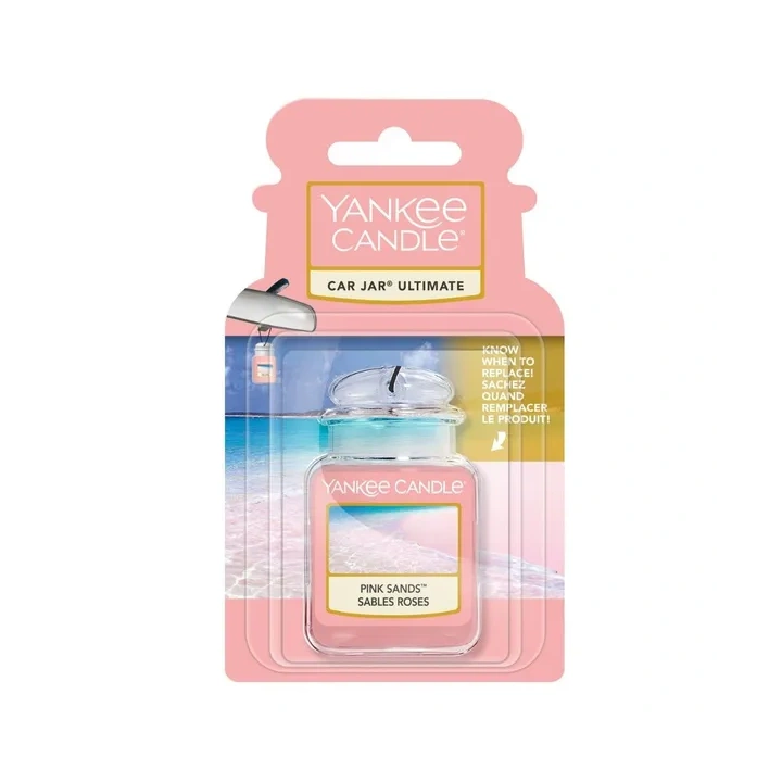 YANKEE CANDLE Car Jar Ultimate żelowy zapach do auta PINK SANDS 25g