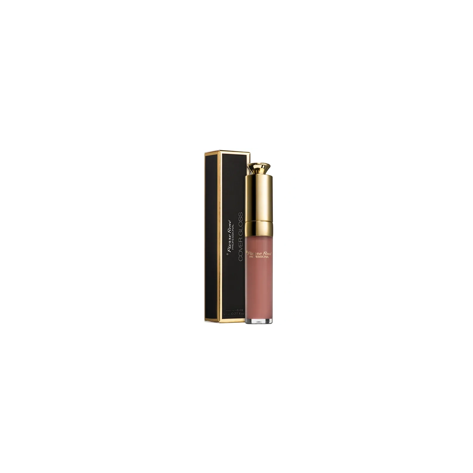 PIERRE RENE Cover Gloss błyszczyk do ust 04 Rosy Nude 8ml