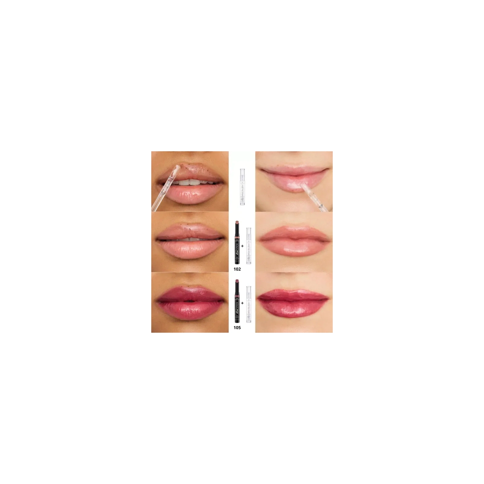 ESSENCE What The Fake! błyszczyk do ust powiększający 01 Glass Shine Plumping Lip Filler 4,2ml