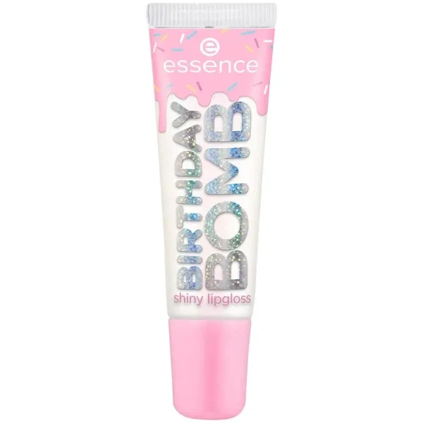 ESSENCE Shiny Lipgloss Juicy Bomb błyszczyk do ust BIRTHDAY 01 Cake My Day! 10ml 