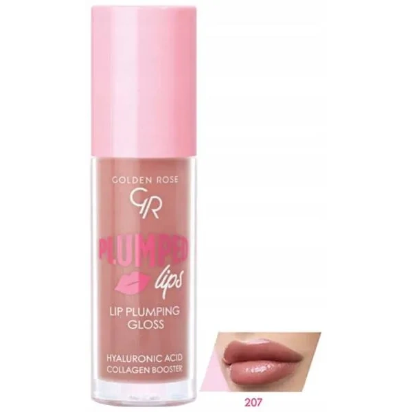 GOLDEN ROSE Plumped Lips błyszczyk do ust 207 PIEKĄCY 4,7ml 