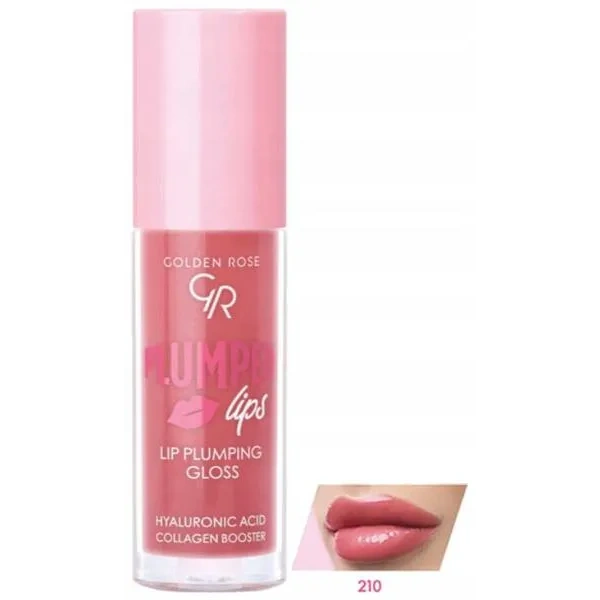 GOLDEN ROSE Plumped Lips błyszczyk do ust 210 PIEKĄCY 4,7ml 