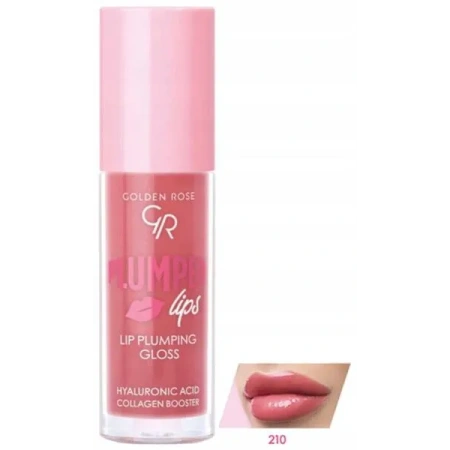 GOLDEN ROSE Plumped Lips błyszczyk do ust 210 PIEKĄCY 4,7ml 