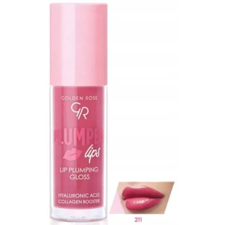 GOLDEN ROSE Plumped Lips błyszczyk do ust 211 PIEKĄCY 4,7ml 