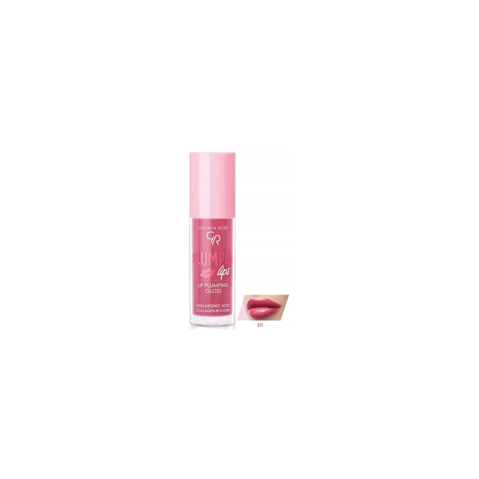 GOLDEN ROSE Plumped Lips błyszczyk do ust 211 PIEKĄCY 4,7ml 