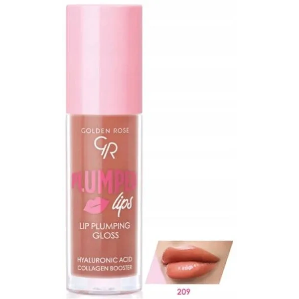 GOLDEN ROSE Plumped Lips błyszczyk do ust 209 PIEKĄCY 4,7ml 