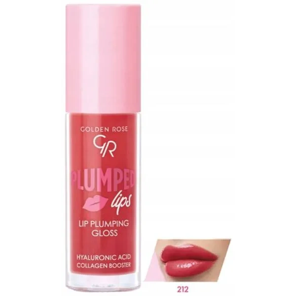 GOLDEN ROSE Plumped Lips błyszczyk do ust 212 PIEKĄCY 4,7ml 