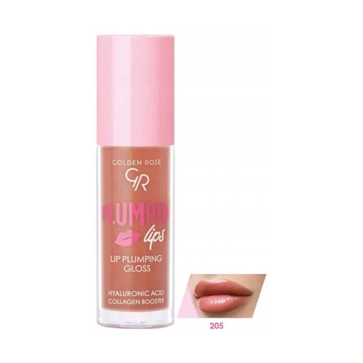 GOLDEN ROSE Plumped Lips błyszczyk do ust 205 PIEKĄCY 4,7ml 