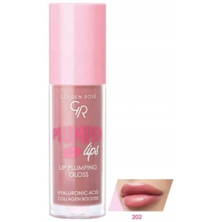 GOLDEN ROSE Plumped Lips błyszczyk do ust 202 PIEKĄCY 4,7ml 