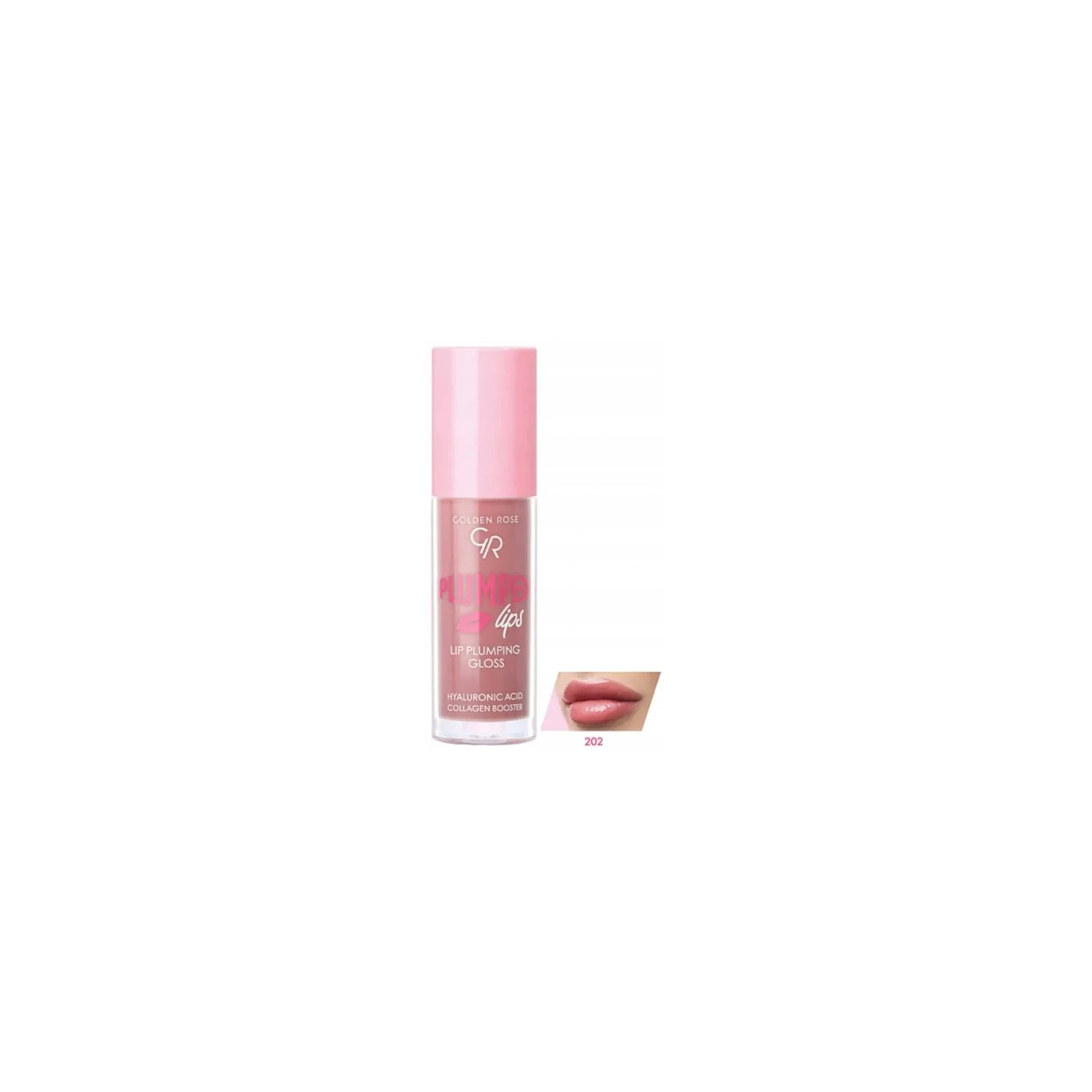 GOLDEN ROSE Plumped Lips błyszczyk do ust 202 PIEKĄCY 4,7ml 