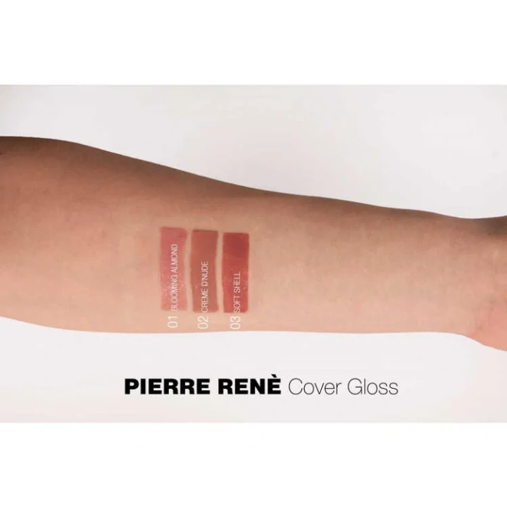 PIERRE RENE Cover Gloss kryjący błyszczyk do ust 03 Soft shell 8ml