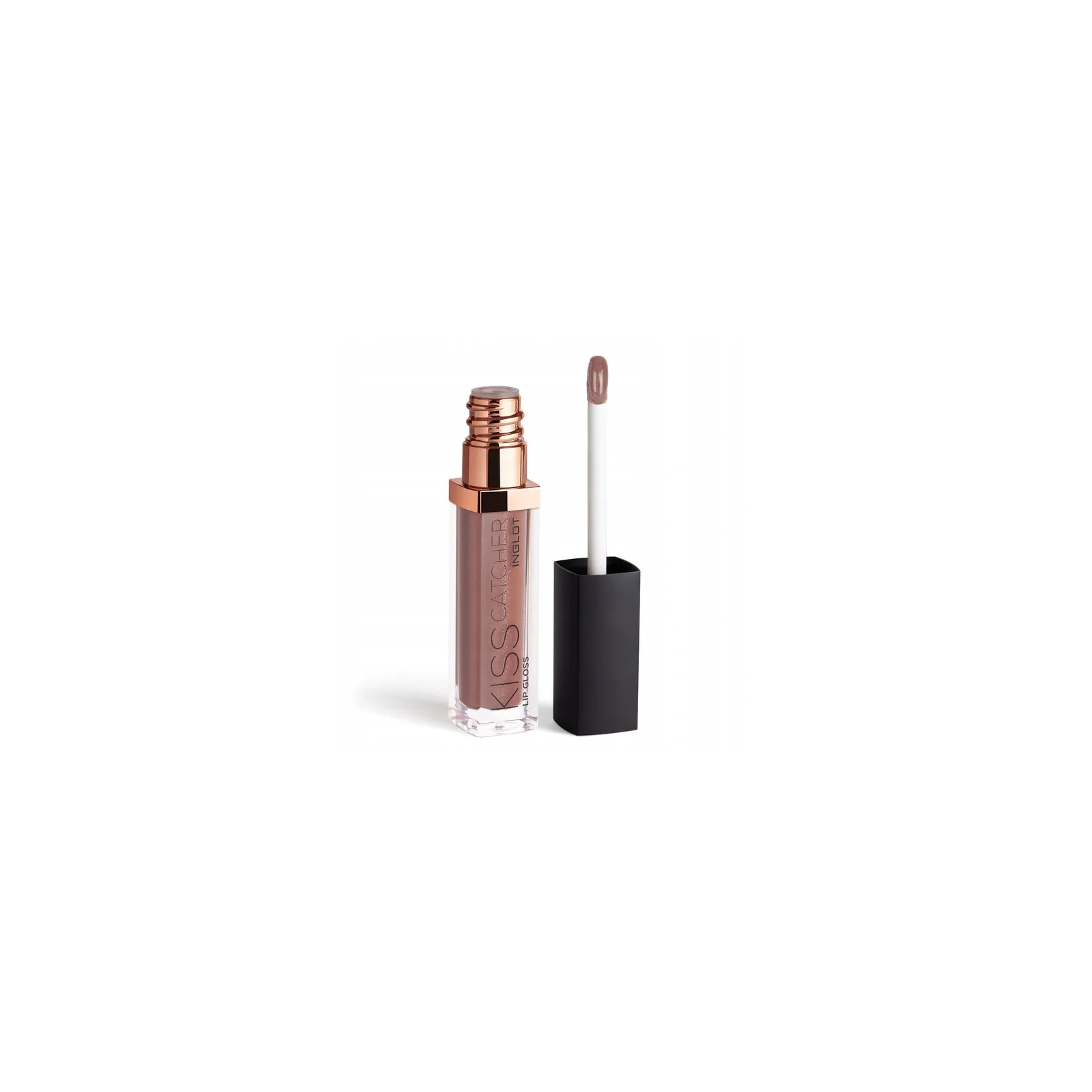 INGLOT Kiss Catcher błyszczyk do ust 36 Shimmering Brown 6ml BEZ KARTONIKA