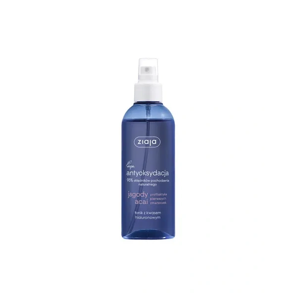 ZIAJA Jagody Acai tonik z kwasem Hialuronowym 200ml