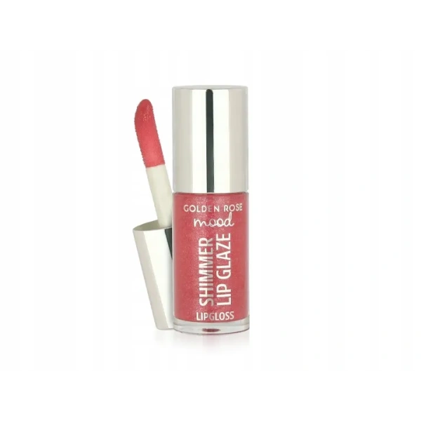 GOLDEN ROSE Mood Shimmer błyszczyk do ust z drobinkami 252 Peach Fizz 6ml