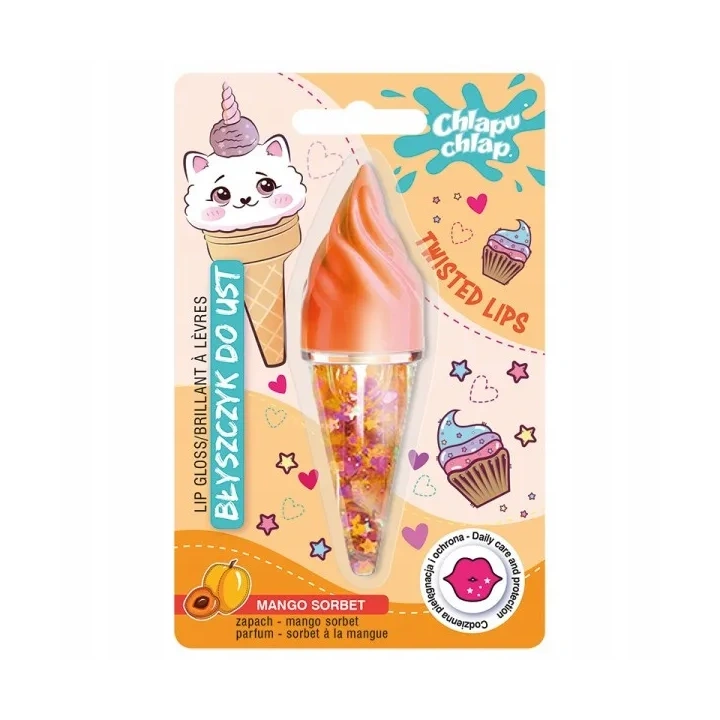 ESTETICA Chlapu Chlap Lody błyszczyk do ust sorbet mango 4,5ml 