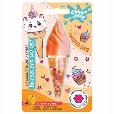 ESTETICA Chlapu Chlap Lody błyszczyk do ust sorbet mango 4,5ml 