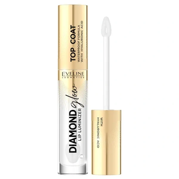 EVELINE Diamond Glow Lip Luminizer błyszczyk do ust 01 Top Coat 4.5ml