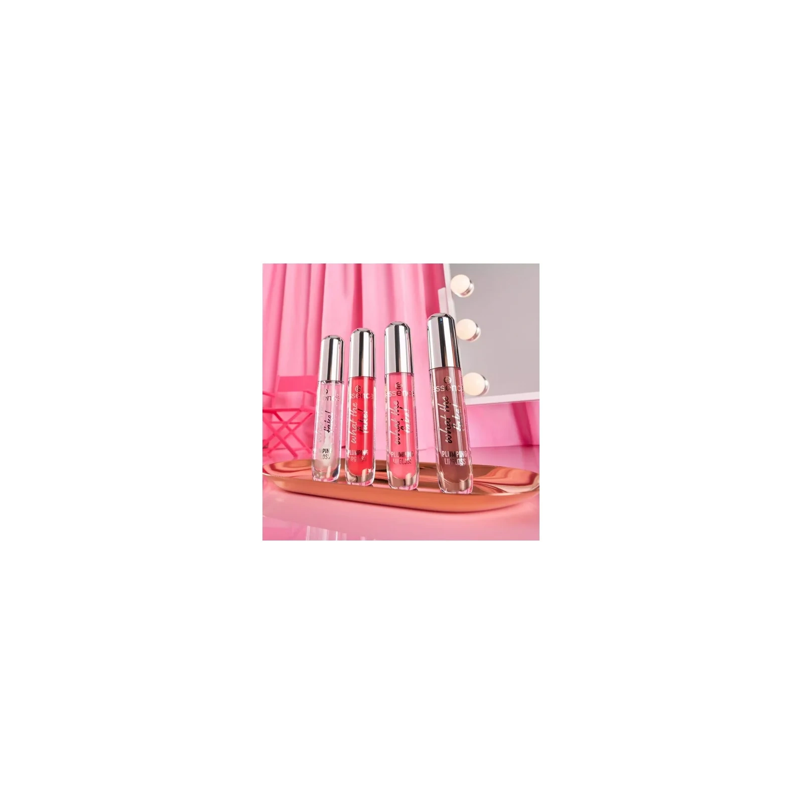 ESSENCE What The Fake! powiększający błyszczyk do ust 100 Sheer Genius 4,2ml