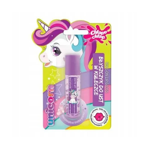 ESTETICA Chlapu Chlap Unicorn błyszczyk do ust w kuleczce