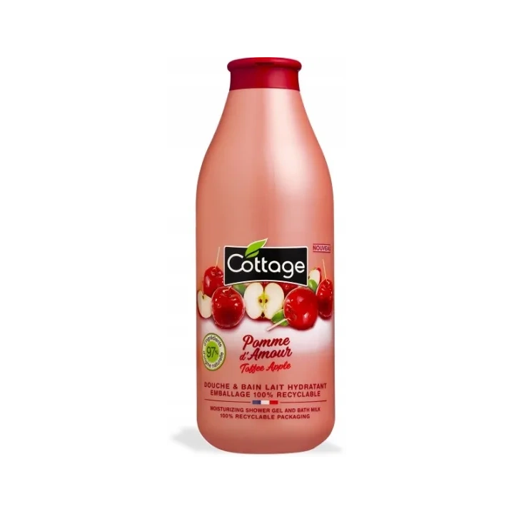 COTTAGE Douche & Bain Lait Hydratant żel pod prysznic Toffee Apple 750ml
