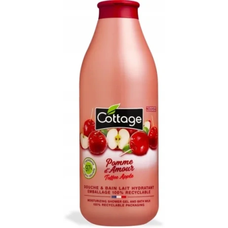 COTTAGE Douche & Bain Lait Hydratant żel pod prysznic Toffee Apple 750ml