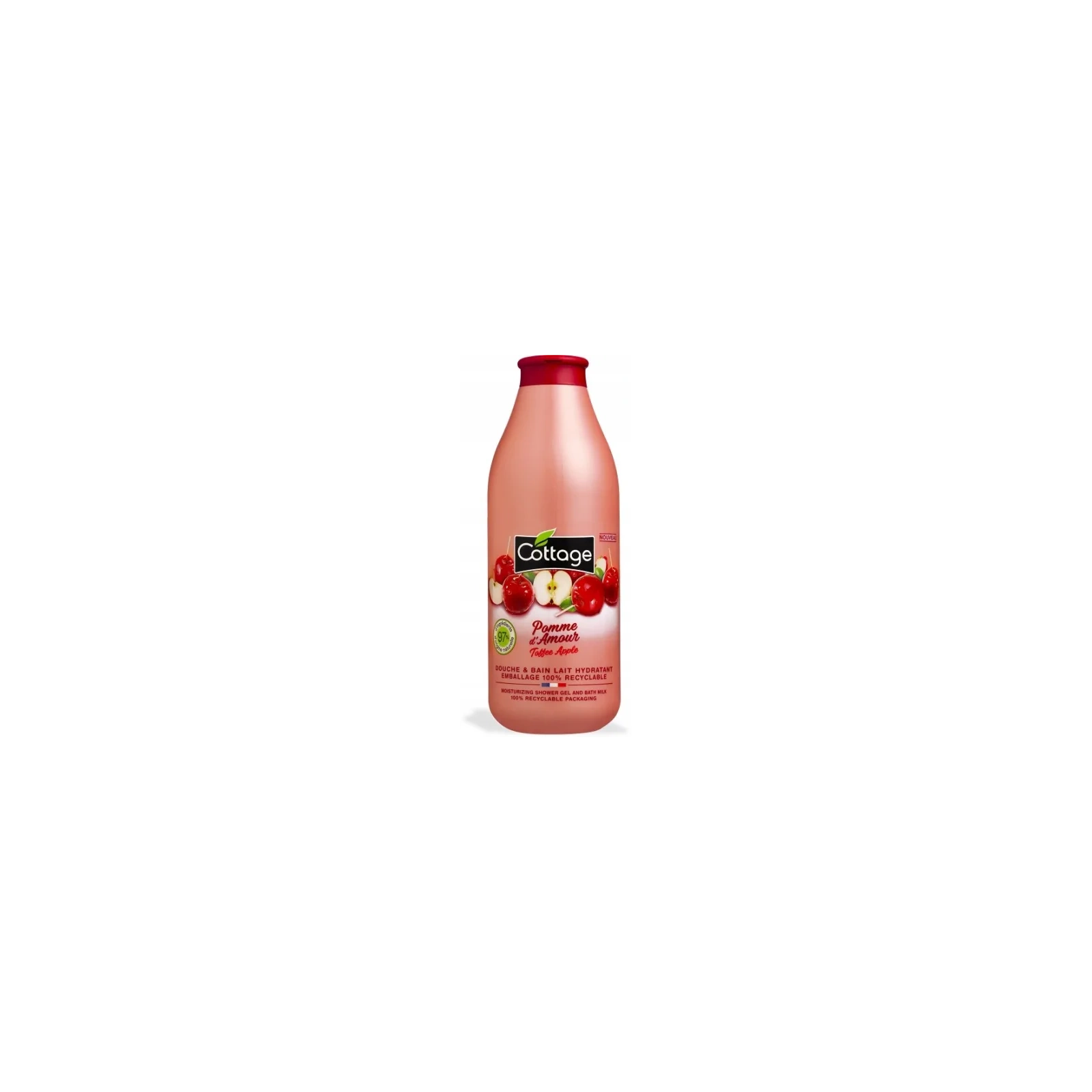 COTTAGE Douche & Bain Lait Hydratant żel pod prysznic Toffee Apple 750ml