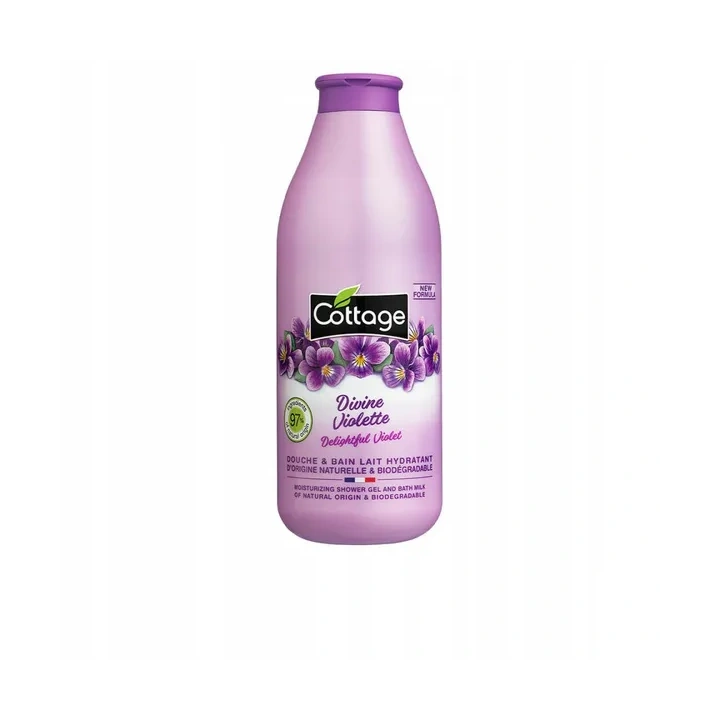 COTTAGE Douche & Bain Lait Hydratant żel pod prysznic Delightful Violet 750ml