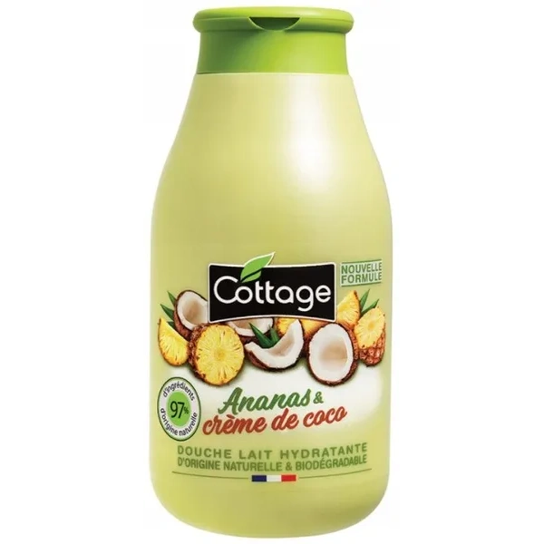 COTTAGE Douche Lait Hydratante żel pod prysznic Pineapple & Coconut Cream 250ml