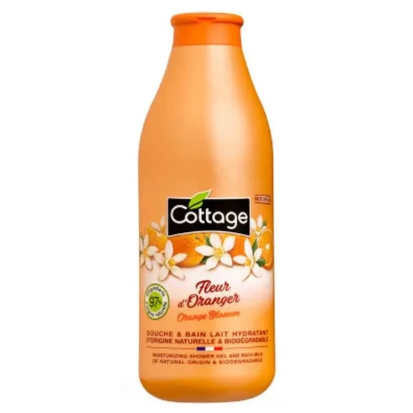 COTTAGE Douche & Bain Lait Hydratant żel pod prysznic Fleur Oranger 750ml 