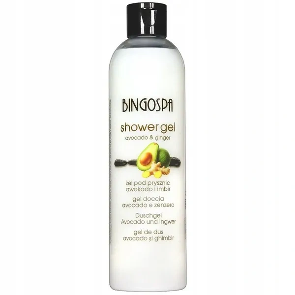 BINGOSPA żel pod prysznic Awocado i Imbir 300ml