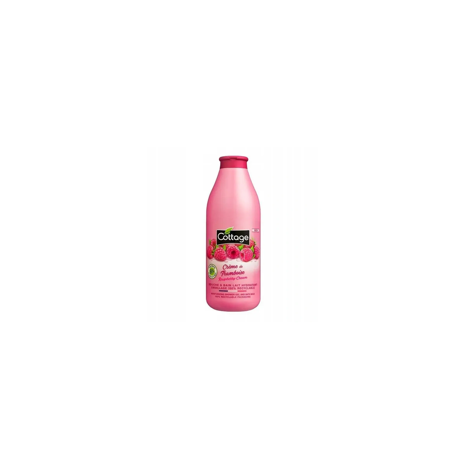 COTTAGE Douche & Bain Lait Hydratant żel pod prysznic Raspberry Cream 750ml