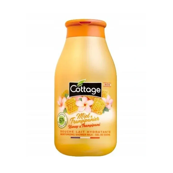 COTTAGE Douche Lait Hydratante żel pod prysznic Honey & Frangipani 250ml 