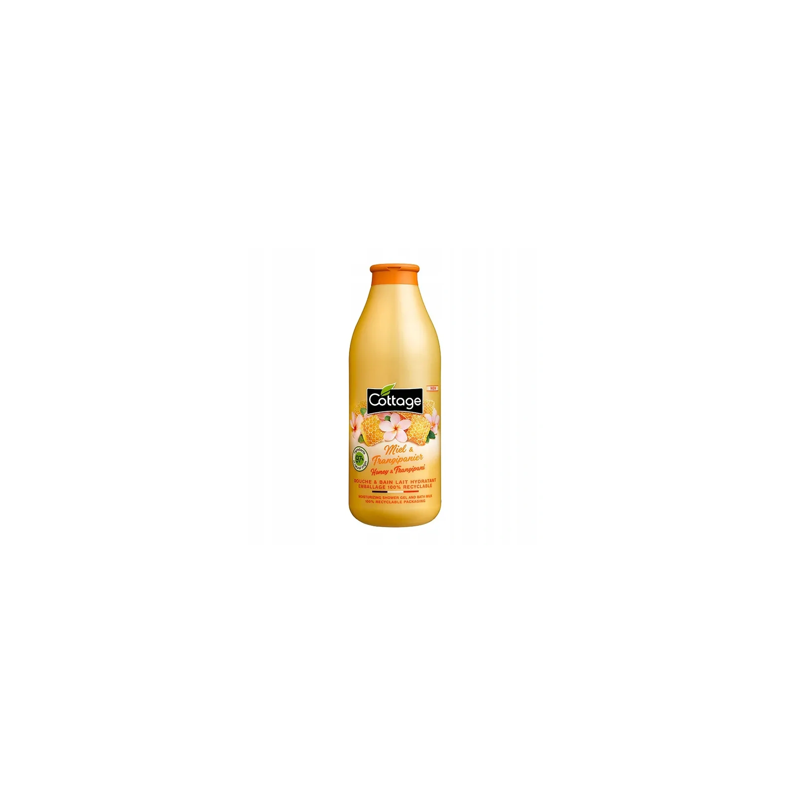 COTTAGE Douche & Bain Lait Hydratant żel pod prysznic Honey & Frangipani 750ml 