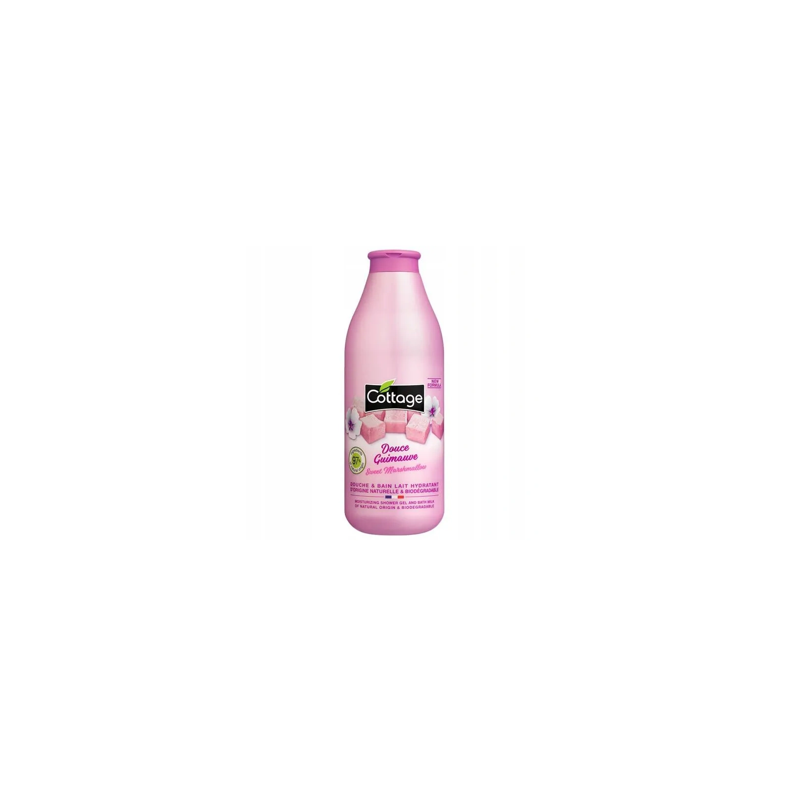 COTTAGE Douche & Bain Lait Hydratant żel pod prysznic Sweet Marschmallow 750ml 