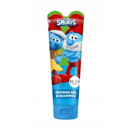BIES Smerfy żel pod prysznic i szampon 2w1 Red Cherry 240ml