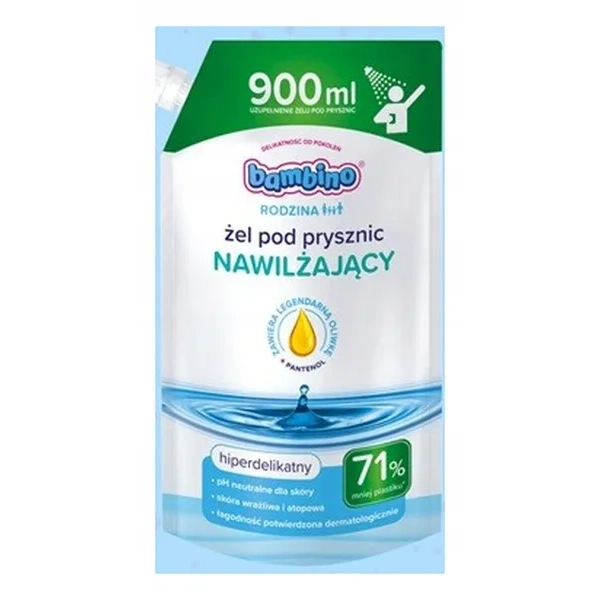 BAMBINO Rodzina żel pod prysznic nawilżający Hiperdelikatny 900ml