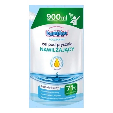 BAMBINO Rodzina żel pod prysznic nawilżający Hiperdelikatny 900ml