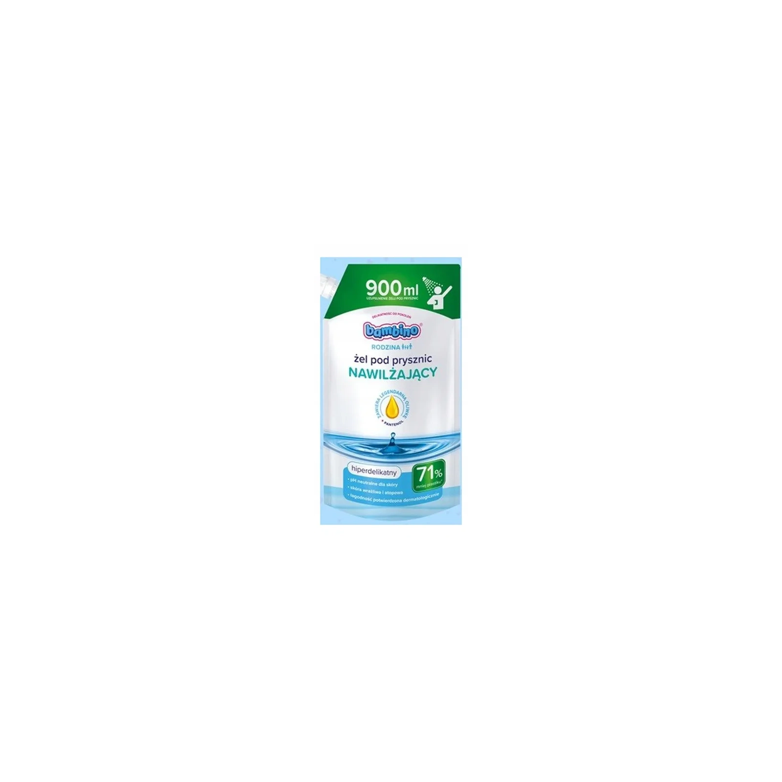 BAMBINO Rodzina żel pod prysznic nawilżający Hiperdelikatny 900ml