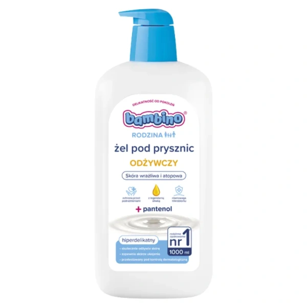 BAMBINO Rodzina żel pod prysznic hiperdelikatny Odżywczy 1000ml