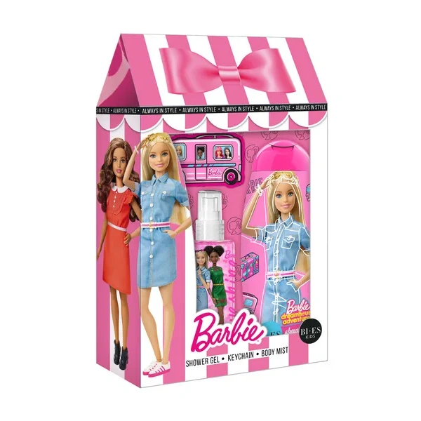 BIES Barbie Dreamhouse zestaw (żel pod prysznic + mgiełka + brelok)
