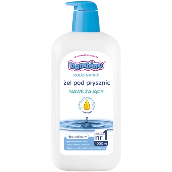 BAMBINO Rodzina żel pod prysznic hiperdelikatny Nawilżający 1000ml