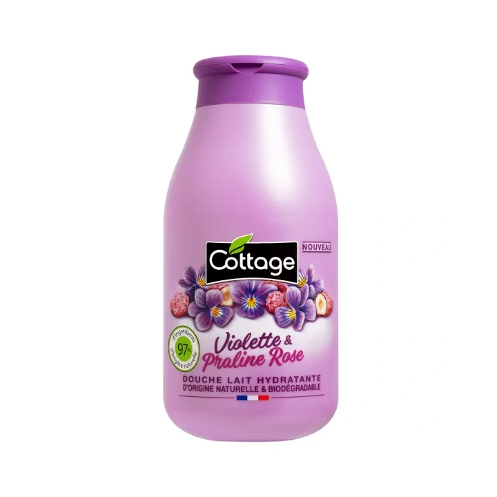 COTTAGE Douche Lait Hydratante żel pod prysznic Violet & Pink Praline 250ml