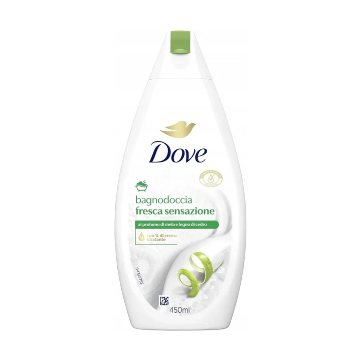 DOVE Bagnodoccia żel pod prysznic / płyn do kąpieli Fresca Sensazione 450ml
