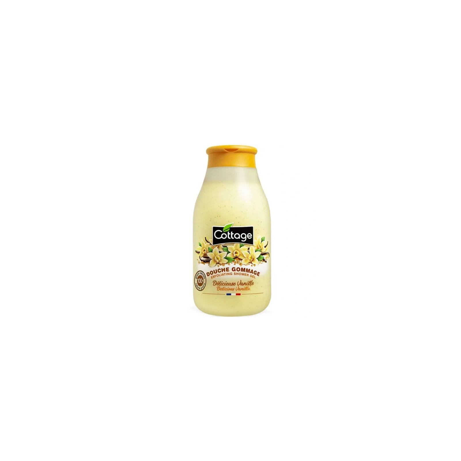 COTTAGE Exfoliating Shower Gel żel pod prysznic z peelingiem Delicious Vanilla 270ml 