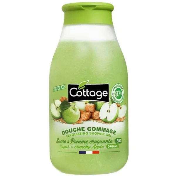 Cottage COTTAGE Exfoliating Shower Gel żel pod prysznic z peelingiem Sugar &amp; Crunchy Apple 270ml — Inhaltsstoffe i ocena