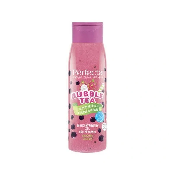 DAX Perfecta Bubble Tea żel pod prysznic Exotic Fruits & Czarna Herbata 400g